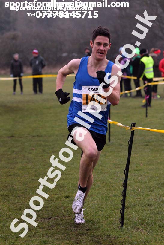 Senior mens 2018 Durham Cathedral Cross Country Relay. Photo:  David T. Hewitson/Sports for All Pics